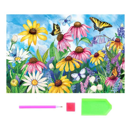 1 комплект DIY набор для рисования стразами изысканный яркий цвет мультяшный узор картина ремесло украшение дома