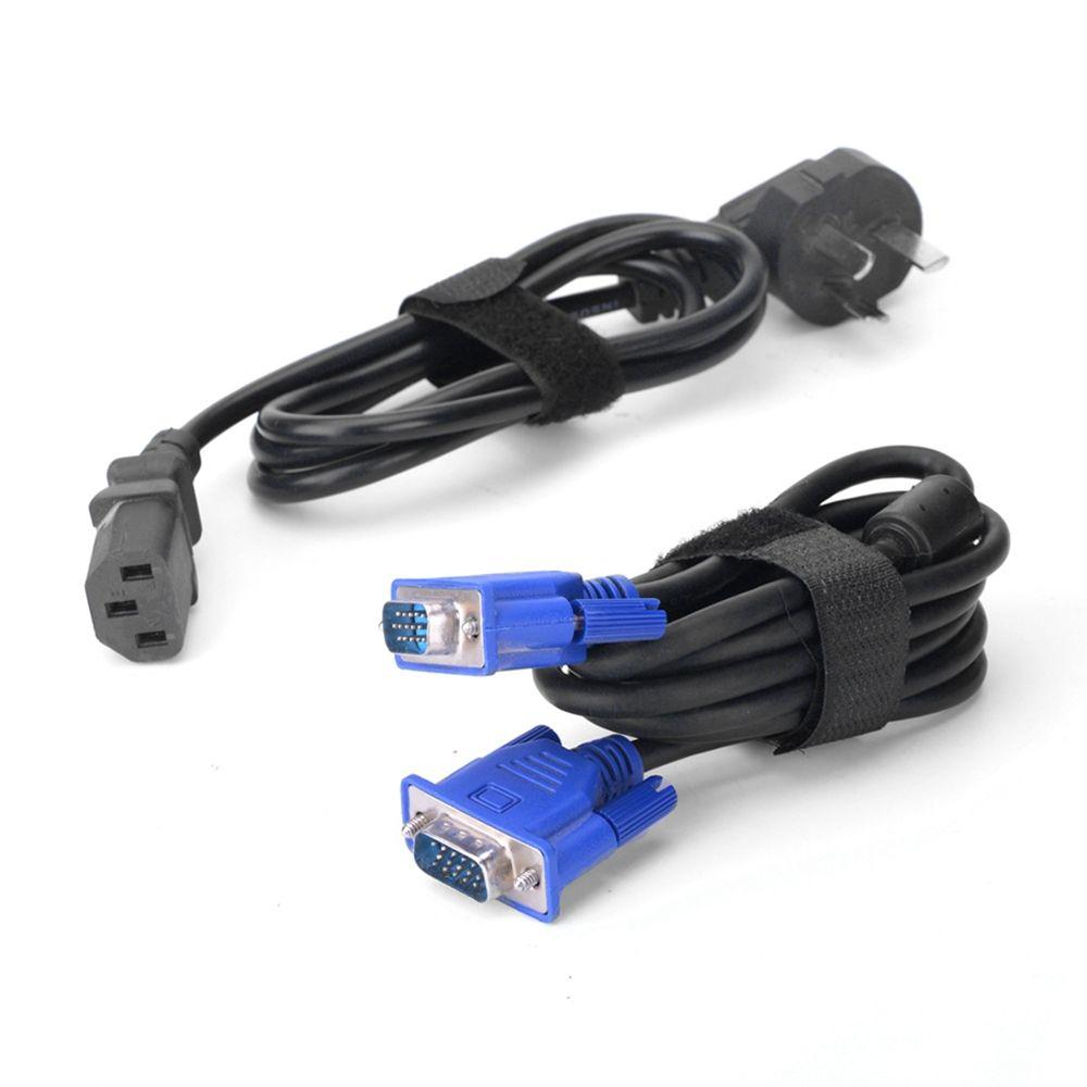 Sticker Fastening Wire Organizer Loop Cord Band Rope Holder Cable Ties Cable Winder Nylon Strap