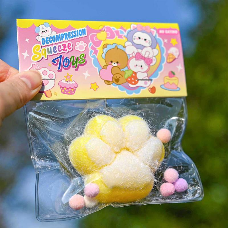 Таба мягкая кошачья лапка новая игрушка-фиджет ручной работы кавайная плюшевая маленькая лапка антистресс мягкая игрушка подарок на день рождения