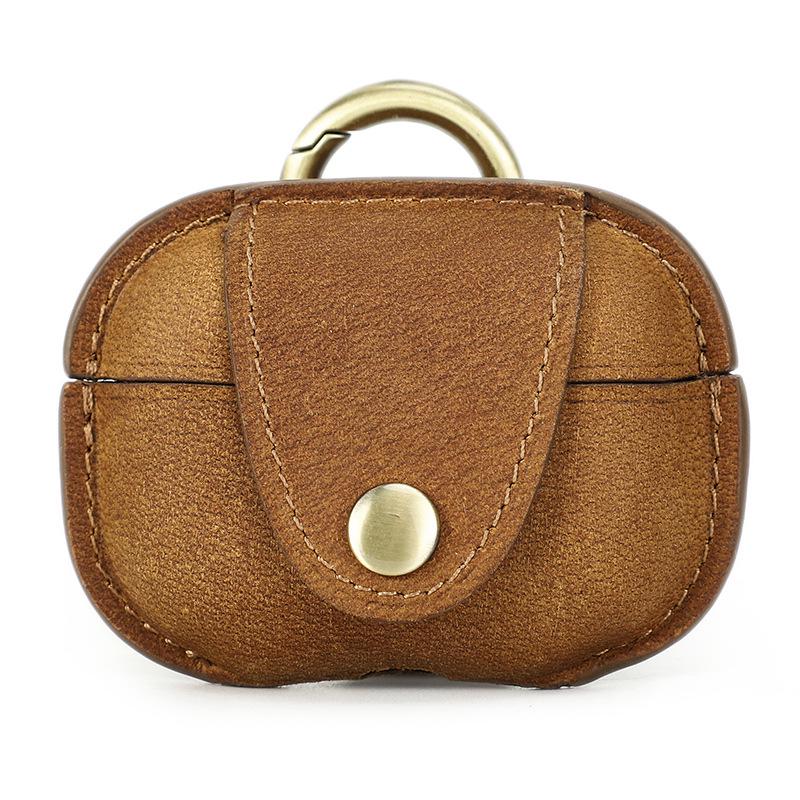 Чехол ручной работы из натуральной кожи для AirPods Pro 2