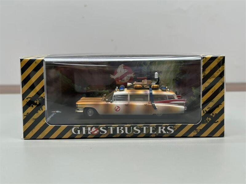 Ys 1:64 Miller-Meteor 1959 Ecto-1 Охотники за привидениями Грязная версия Металлическая модель автомобиля