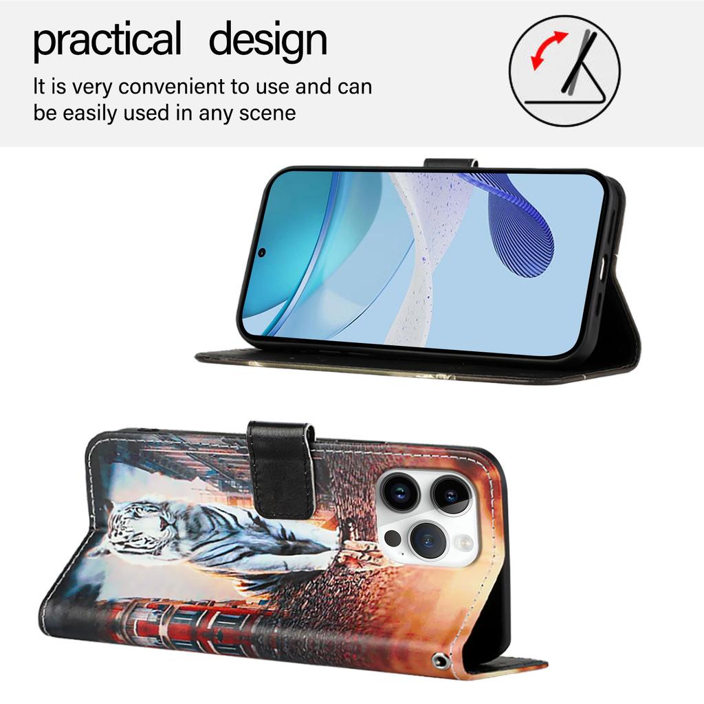 Магнитный противоударный чехол с зеркальным узором «Кошка - Тигр» для iPhone, Samsung, Huawei, Xiaomi, Vivo, Oppo, Moto, Tecno, TCL, ZTE, Infinix, Nokia, Itel...Больше