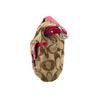 Used COACH 2way Shoulder Bag Signature Signature Shoulder BagShoulder Bag beige/pink canvas/Patent leather Women