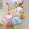 Sleeping Cat Plush Keychain With Pillow Hugging Design For Gift Decoration And
