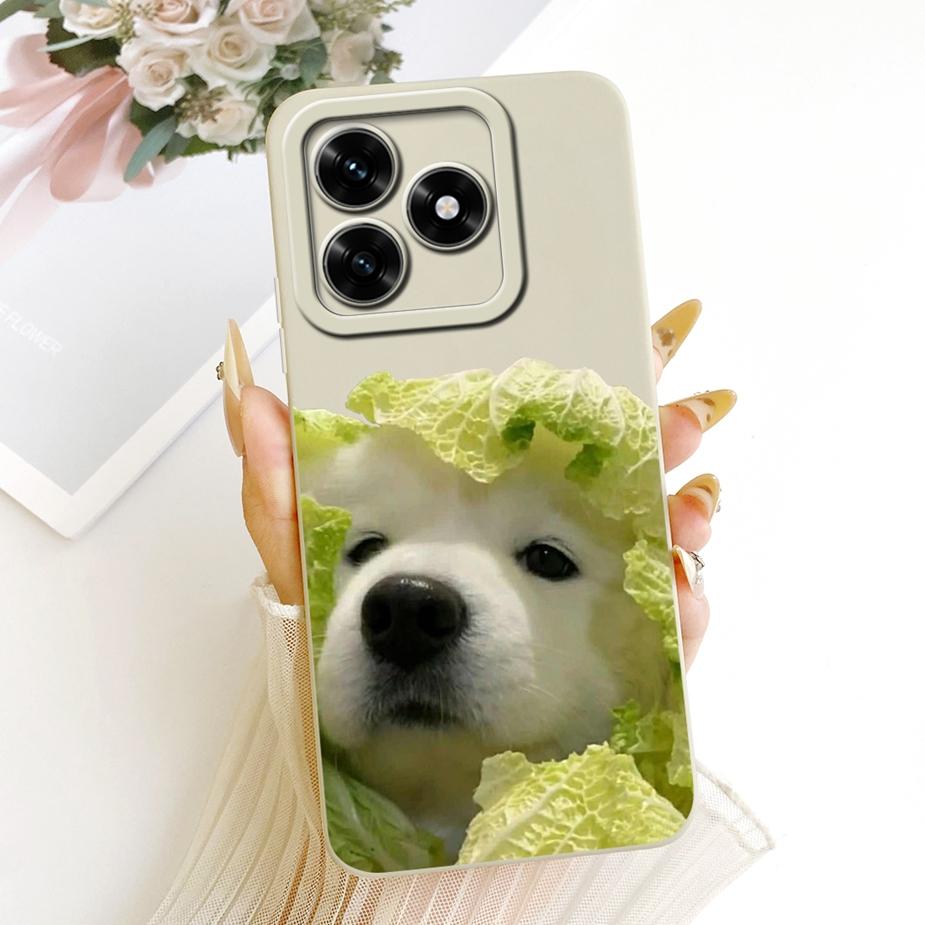 For Honor X5C Plus Case NLA-LX1 Cute Panda Dog Funny Cartoon Cover Soft TPU Phone Case For Honor X5C HonorX5C Plus Fundas Bumper