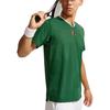 Nike Мужская теннисная футболка Court Slam Dri Fit Advanced с быстрым высыханием, дышащая, вязаная, топ IB1015-341