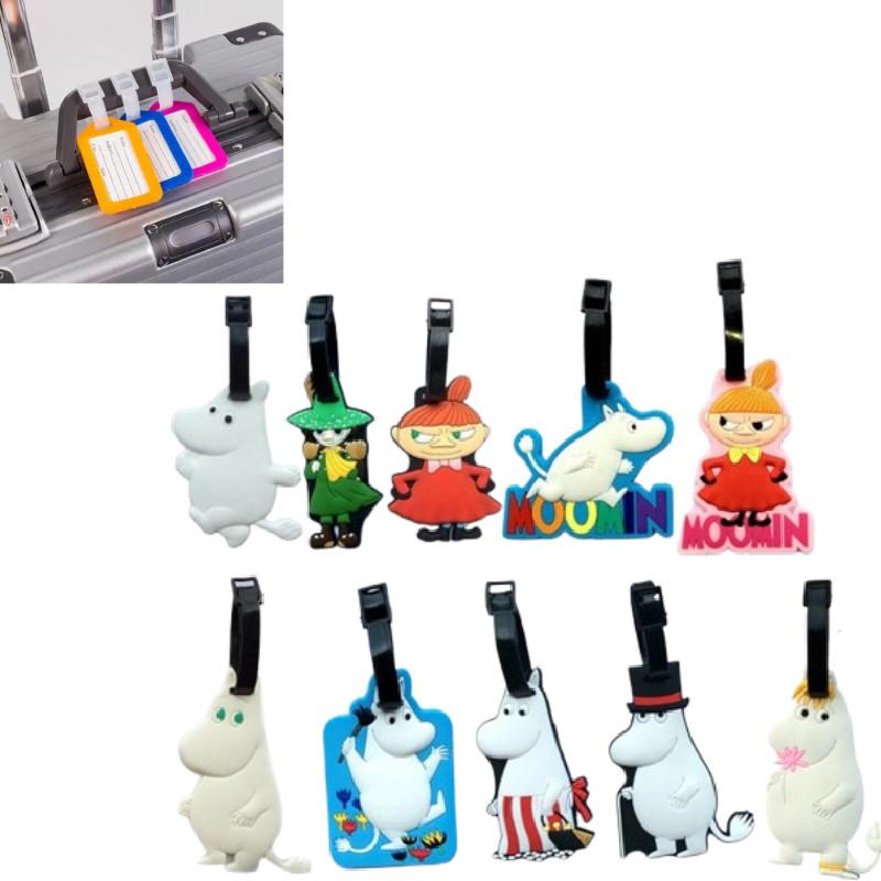 Муми-тролль Амиме Гиппо Пугало ПВХ Бирка для багажа с мультяшным рисунком для чемоданов
