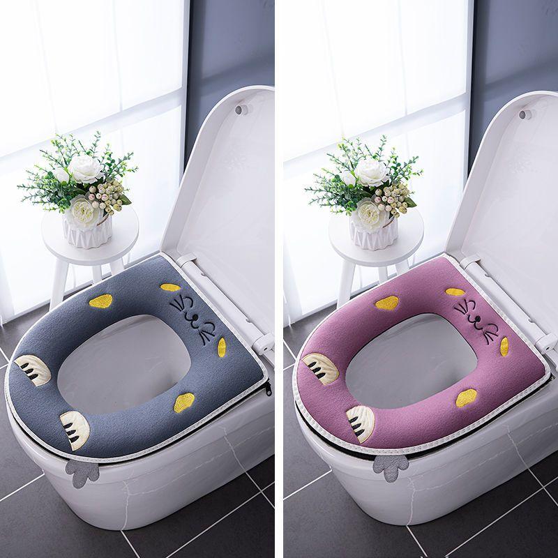 Универсальная подушка для табурета Полностью закрытая подушка для табурета Утолщенный чехол для табурета с рисунком Водонепроницаемая подушка с застежкой-молнией