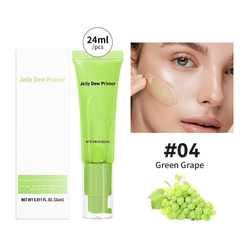 Jelly Dew , Hydrating Face , Minimize Pores Fine Lines & Smooth Skin, Grip Makeup , Gel-Based Moisturize Foundation For All Skin 24ml
