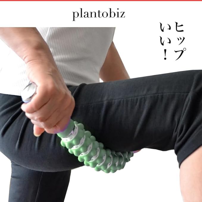 Plantobiz Миофасциальный Релиз Гибкий Стик Ролик Ролик от Целлюлита Лимфодренажный Массажный Стик для Отеков Икр и Ягодиц Синий и Длина Вес 640 г