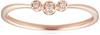 [Official] ESTELLE Women's Ring, 10K Pink Gold with Diamonds, Size 11, 0130-2965-0029-0011