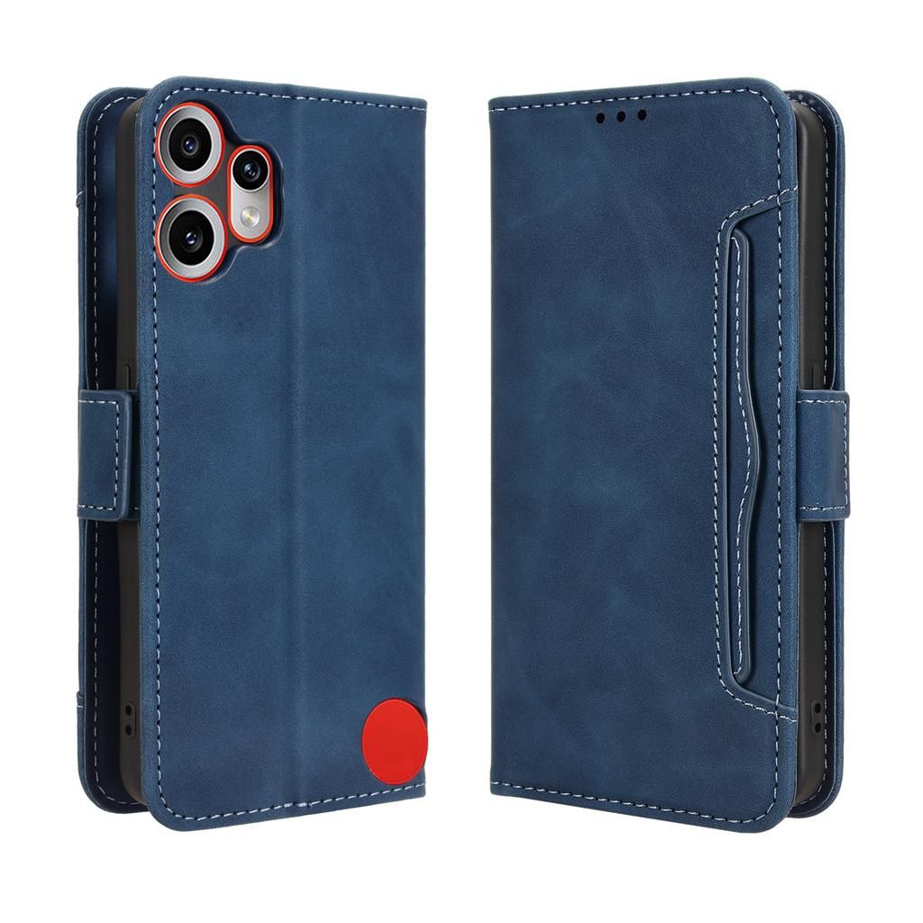 For Nothing CMF Phone 2 Pro Leather Case Phone Wallet Cover with Multiple Card Slots