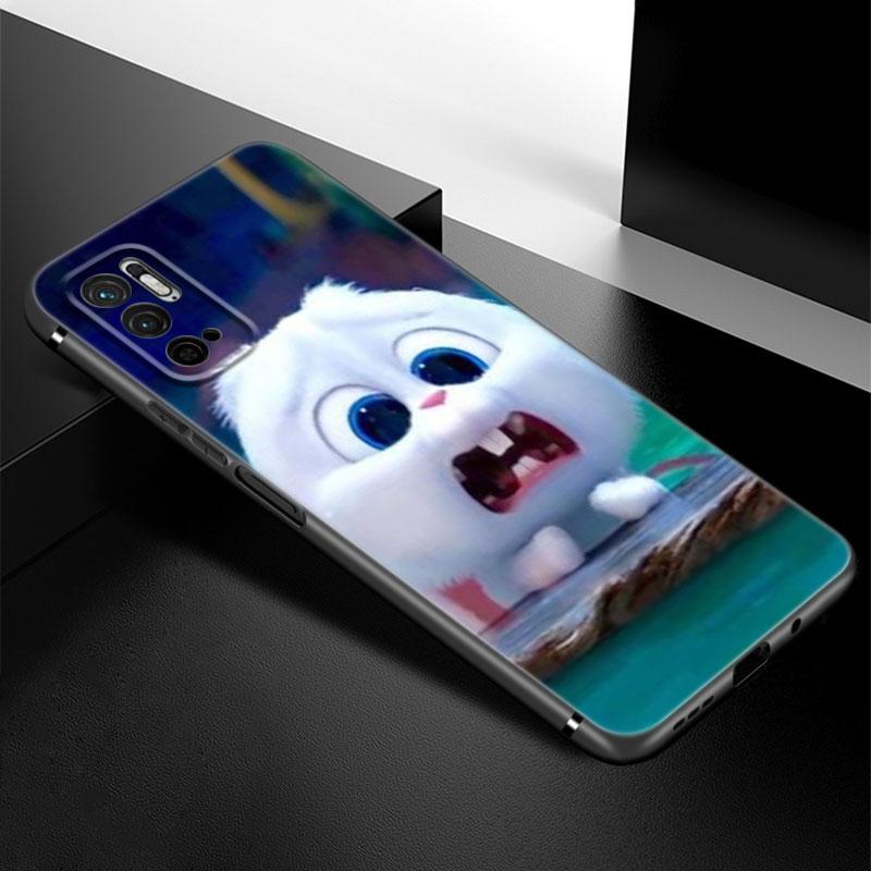 Cartoon Rabbit Phone Case For Xiaomi Redmi Note 7 8 9 10 Lite 11 11E 11T 12 Pro 11S 4G 10T 5G 8T 9S 10S Soft TPU Black Cover