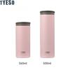 Tyeso Stainless Steel Insulated Travel Mug Leak-Proof Direct Drink Water Bottle for Men and Women Portable Car Coffee Cup