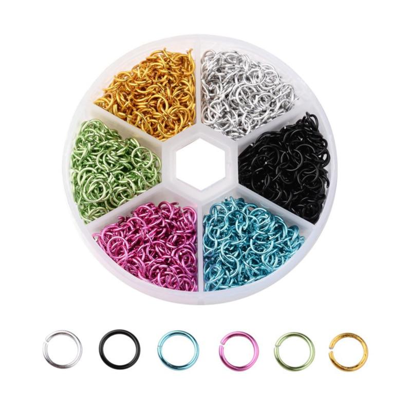 Supplies Jewelry Findings Jewelry Jump Rings Components Chain Earring DIY Pendant Aluminum