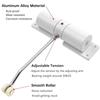 Spring Buffer Automatic Door Closer Adjustable Speed Door Closer Mute Soft Closing Door Convert Hinged Doors to Self-Closing