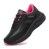 Fashion 202 Womens Sneakers Casual Sneakers Lace Up Flats Lightweight Comfortable Black Anti Slip Running Shoes Outdoor Sports