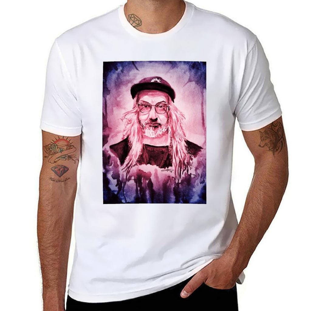 J Mascis Tshirt Outdoor Sports Short Sleeve Top