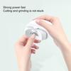 Перезаряжаемая электрическая машинка для стрижки ногтей с легким и удобным триммером для ногтей, машинка для стрижки ногтей для взрослых