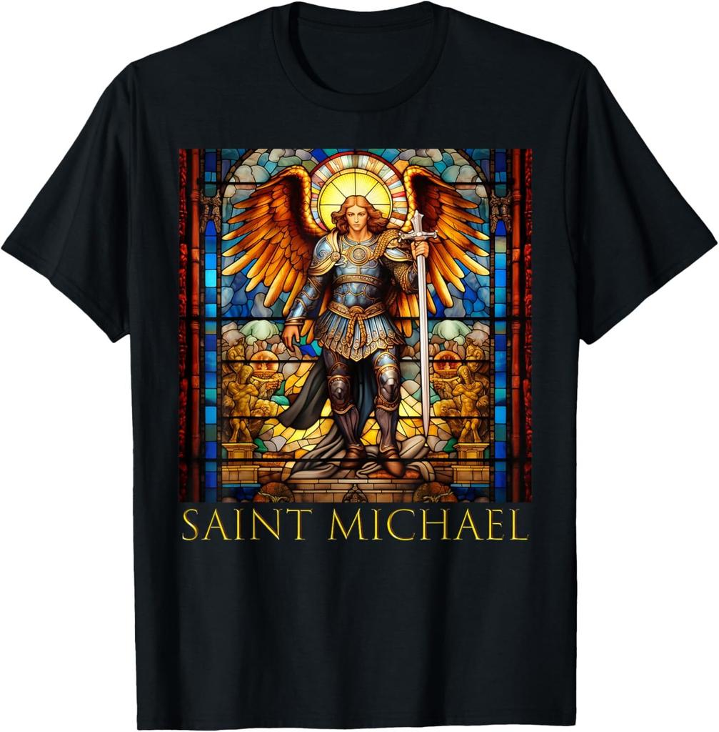 NEW LIMITED Saint Michael the Archangel Catholic Prayer T-Shirt - MADE IN USA