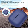 Earphone Protective Case Solid Color Shock-Proof Impact Resistant 360-Degree Protection Silicone Charging Case Protector for SamsungGalaxy Buds 3/3pro