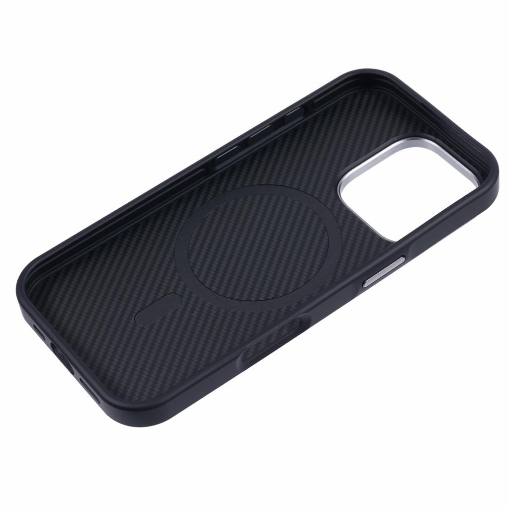 JAUCASE Чехол для iPhone 16 Pro, ПК+ТПУ, Текстурированный чехол для телефона, Совместим с MagSafe