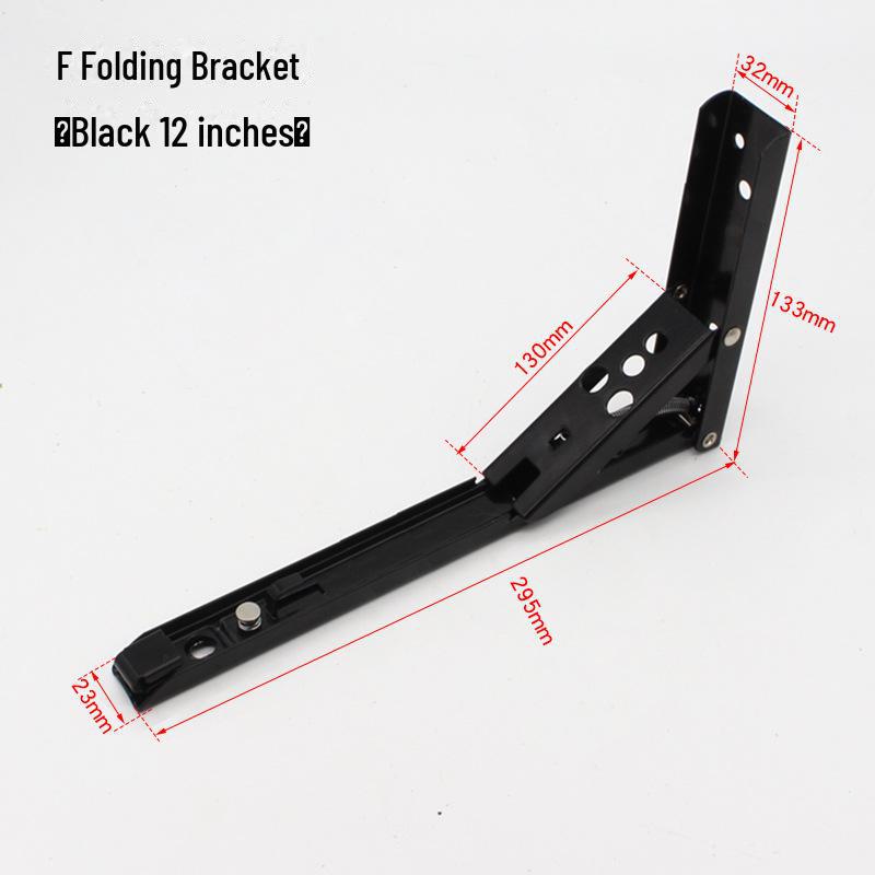 Dinite Heavy-Duty Folding Triangle Shelf Bracket