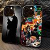 Чехол для телефона с изображением Эда Ширана для iPhone 17,16,15,14,13,12,11 Plus,Pro Max,XS, Цветной Серебристый Черный Чехол