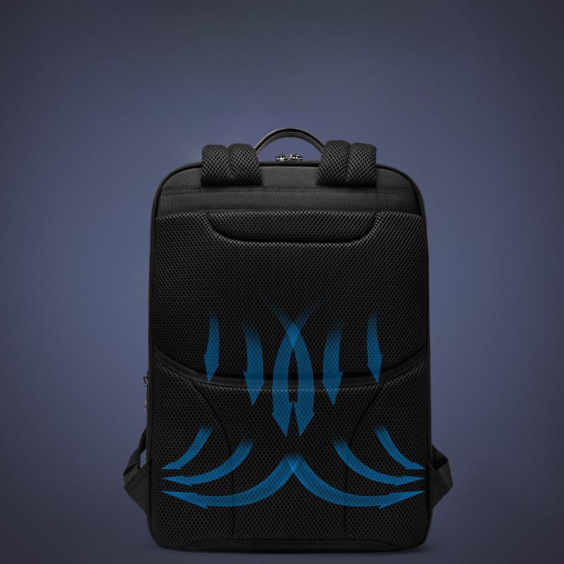 Деловая мужская сумка, большой объем, легкий рюкзак для ноутбука, мужской рюкзак для путешествий высокого класса