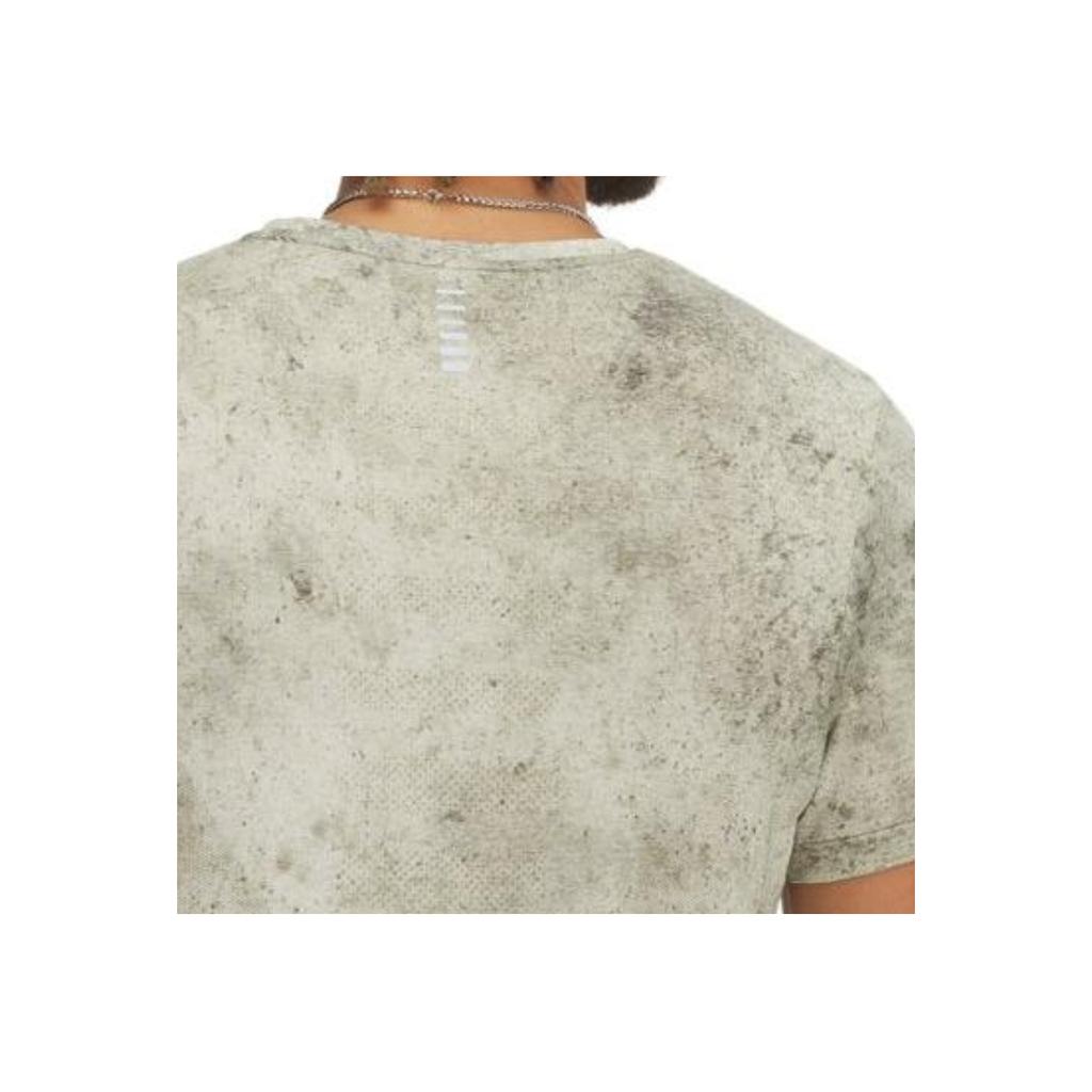 Under Armour Бесшовная футболка с коротким рукавом Seamless Stride SS25 с логотипом серии, градиентная, облегающего кроя, с круглым вырезом, мужская, топы, лаймово-зеленая, 1388043-348