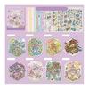 3D Scene Sticker Book Set for Kids Adults DIY Mini House Stickers Kit Reusable Kawaii Stickers for Home School Office