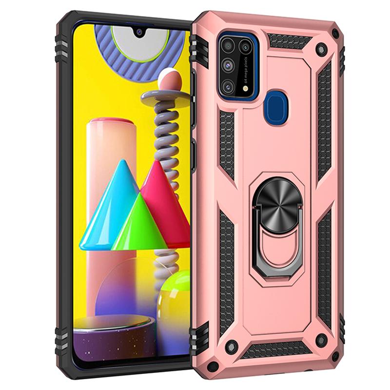 Для Samsung Galaxy A01 M01 Core чехол противоударный защитный магнитный чехол-держатель для телефона Samsung M01 M01S M21 M31 M31S задняя крышка