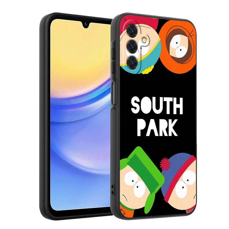 Cartoon S-South P-Parkes Soft Phone Case for Samsung A17 A37 A57 A16 A26 A36 A56 A15 A25 A35 A55 A14 A24 A34 A54 A13 A23 A33 A53