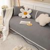 New Solid Color Sofa Cushion Cover Cloth Towel Thickened Non-Slip Simple Modern Skin-Friendly Four Seasons Universal All-Match