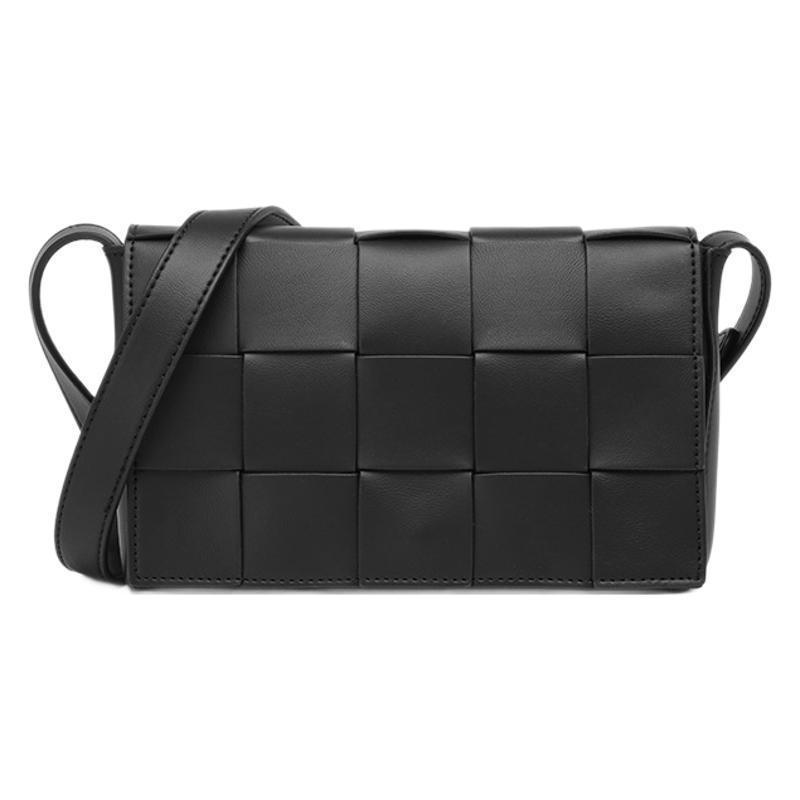 Унисекс Повседневная Плетеная Сумка Кроссбоди 2025 - Модный Маленький Квадратный Дизайн