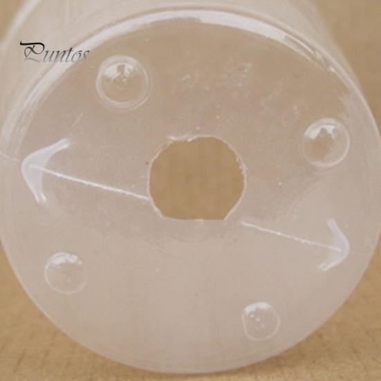 Пластиковый 10 шт./компл., прочный прозрачный стакан для выращивания растений, практичное дренажное отверстие, горшок для выращивания растений