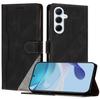 For Samsung Galaxy A56 5G Leather Case Triangle Patchwork Wallet Stand Shockproof Phone Cover