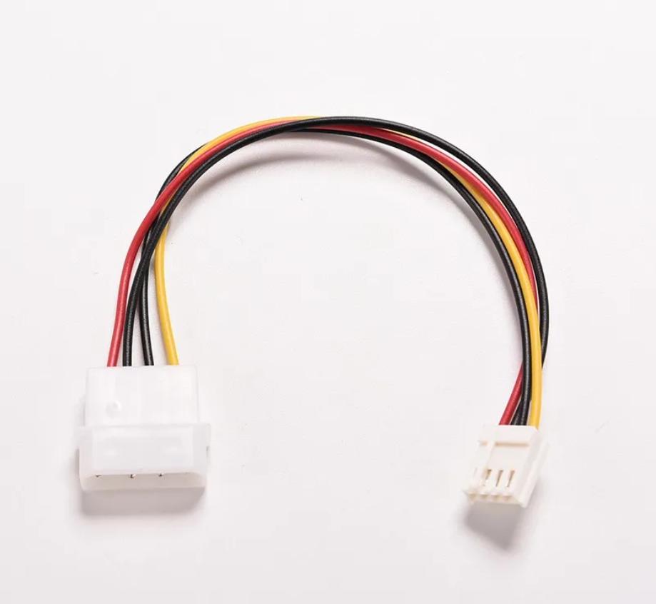 НОВЫЙ 1 шт. 4-контактный Molex IDE Папа на 4-контактный ATA Мама Кабель питания к Адаптеру для дисковода гибких дисков Компьютерный ПК Разъем для дисковода гибких дисков Шнур БП