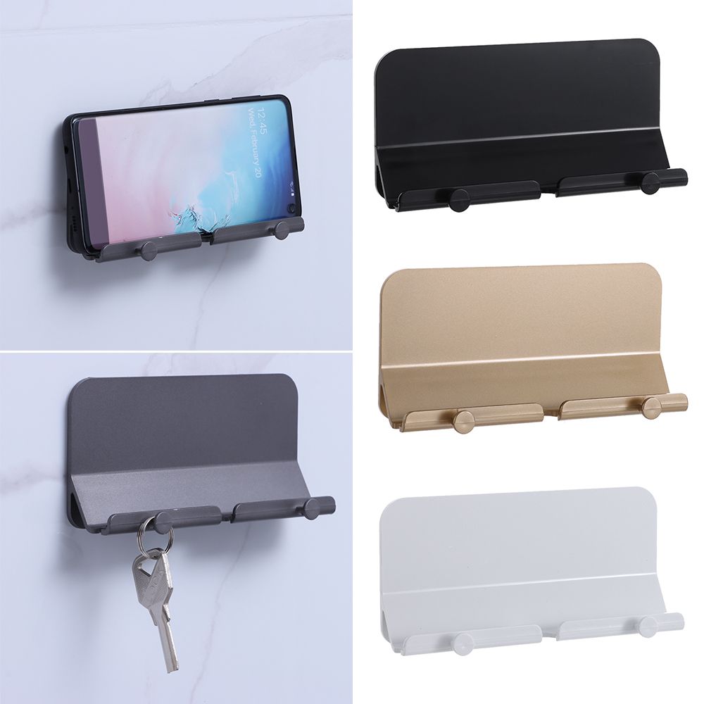 Hook Cable Organizer Charging Adapter Mobile Phone Hanging Stand Wall Charger Holder Mount Bracket