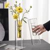 1Pc Home Decor Creative Flower Arrangement Nordic Style Glass Vase Good Gift Hydroponic Straight Staircase