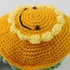Tortoise Sweater Sunflower Design Warm Knitted Costume With Adjustable Elastic Strap Pet Costume Sweater For Small Animal Winter