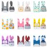 Decoration Party Supplies Bunny Ear Easter Rabbit Biscuit Package Candy Bag Rabbit Cookie Bags