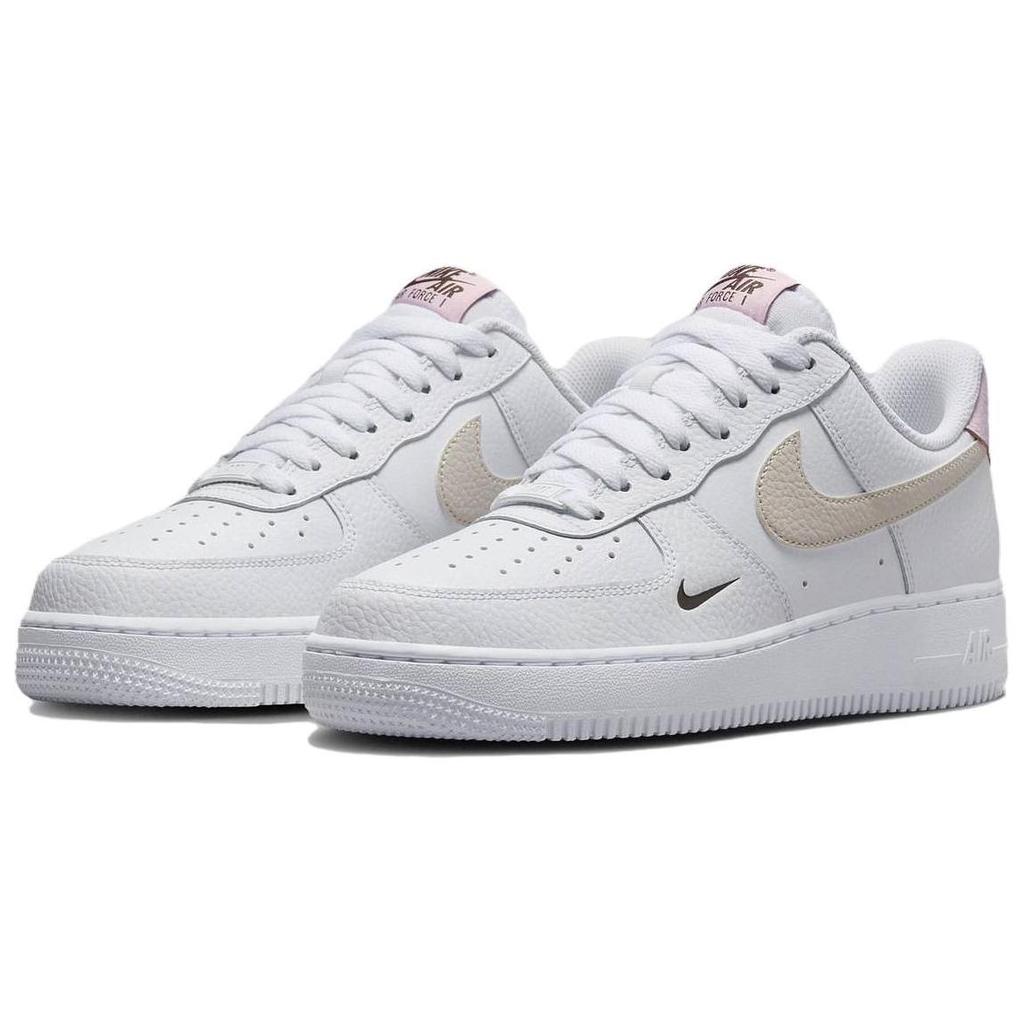 Nike Air Force 1 Low '07 Белый Светлый Орехово-Розовый (Женский)