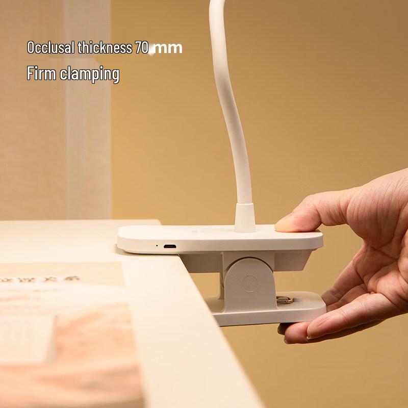 Deli 17858 LED Clip-On USB Rechargeable Desk Lamp