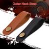 Adjustable Retro Guitar Neck Strap Retro Holding Button Safety Lock Strap  Guitar Neck