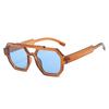 Модные унисекс пилотные квадратные солнцезащитные очки: Европейский, американский и корейский стили