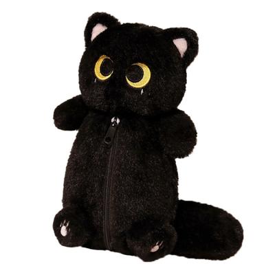 JUSTBOKU Карандаш Кот Карандаш Мягкая Игрушка Кот Ручка Большой Милый Карандаш Карандаш Старшая Школа Начальная Школа Мальчики Чехол, Чехол, Мешочек, Вместимость, Животное,