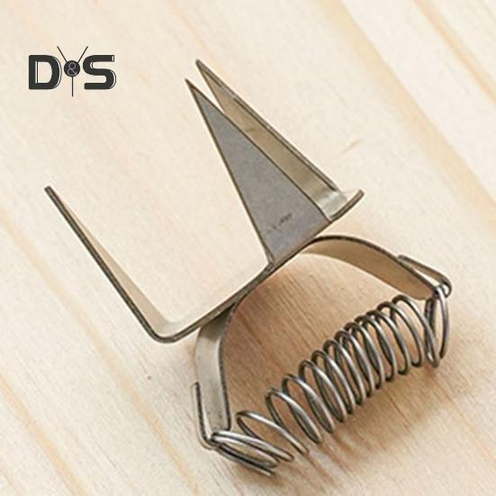 2 шт. зажим для глазури из нержавеющей стали эргономичный комфортный простой в очистке многофункциональный инструмент для нанесения цвета глазури