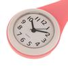 Suction Bathroom Waterproof Wall Clock Plastic Non-ticking Silent Timepiece for Shower Spa Household