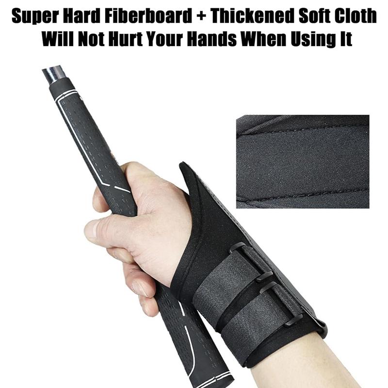 Golf Swing Aids Pro Power Band Wrist Brace Smooth and Connect-Easy Correct Training Swing Gesture Alignment Practice Tool